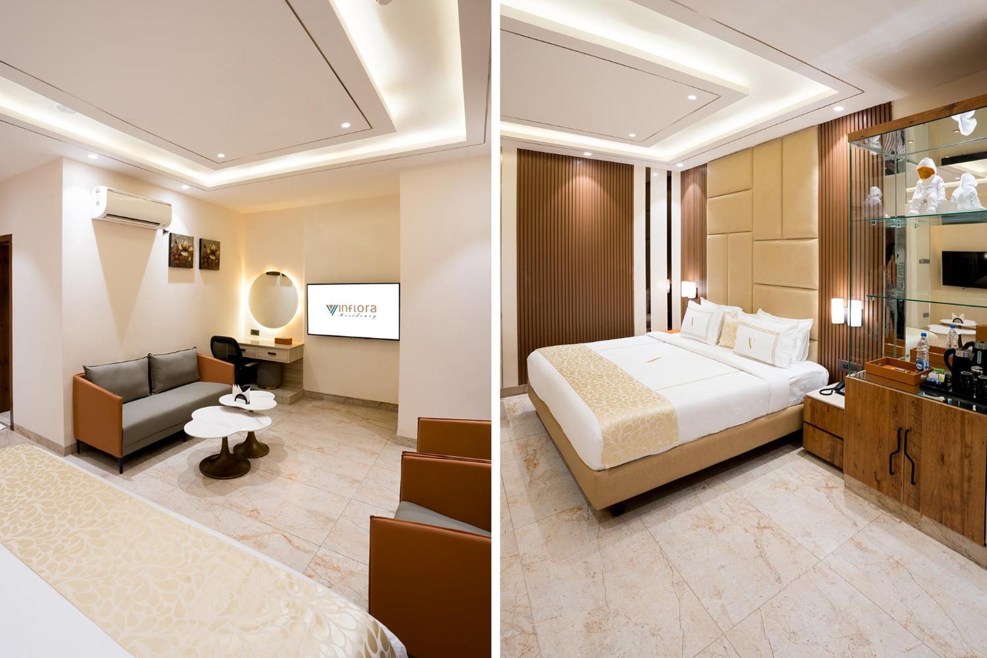 Hotel Oriva Vinflora Residency - Nr Lv Prasad Hospital, Banjara Hills Hyderabad Esterno foto